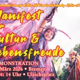 Manifest 2026 Postkarte Vorderseite