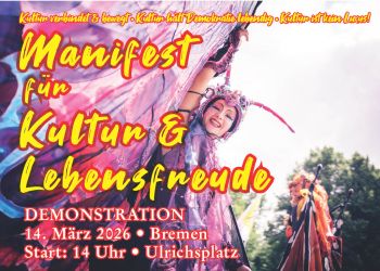 Manifest für Kultur & Lebensfreude